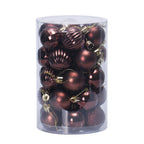 Christmas Ornament featuring a festive set of Christmas ornaments for tree decorating.