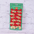 Christmas Decor featuring mini Christmas bows for trees, wreaths and holiday gifts.