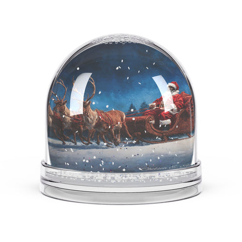 "On and Away" Snow globe