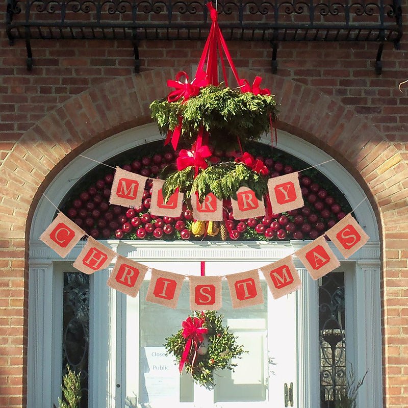 Christmas Banner featuring a Christmas banner for festive holiday decorating.