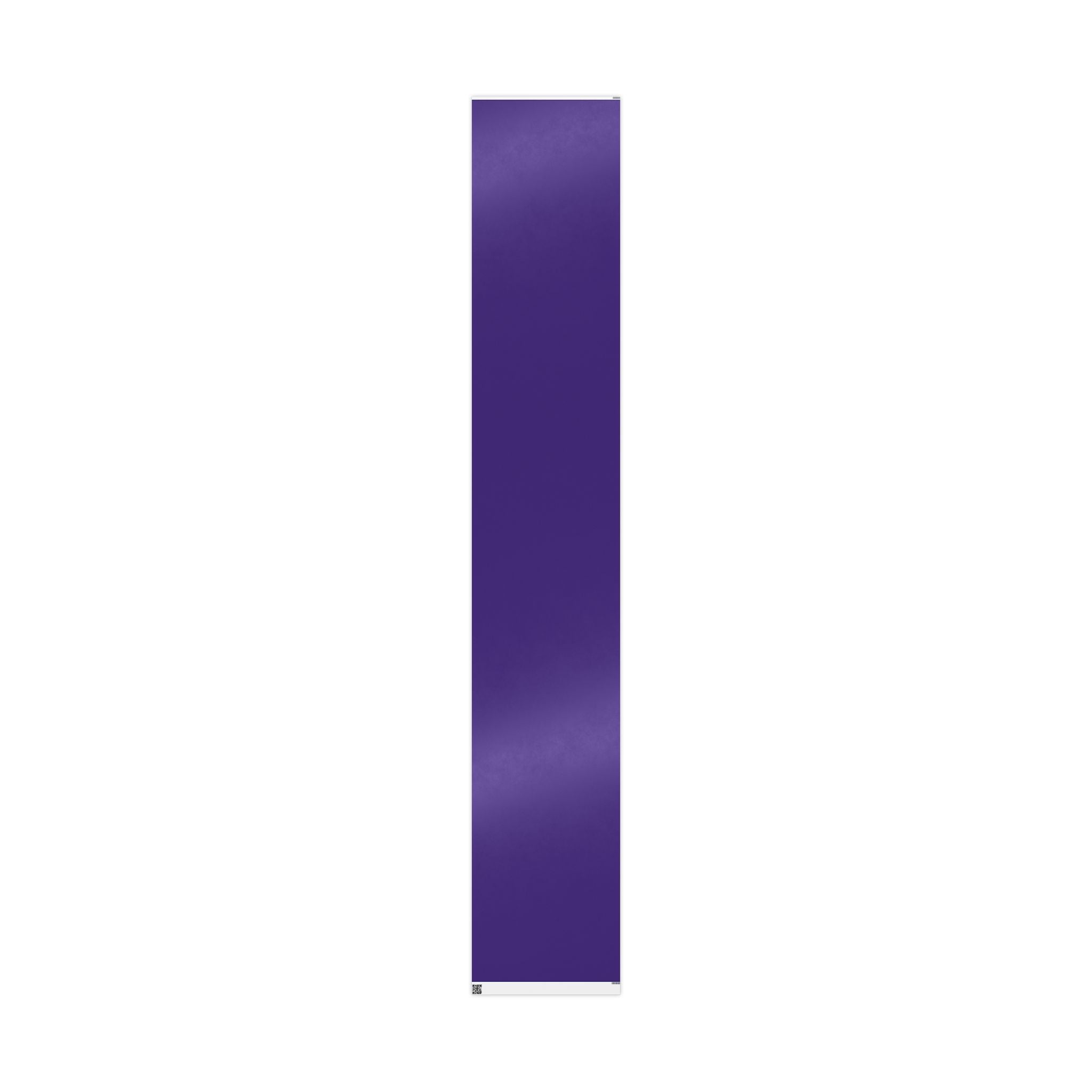 Christmas Wrapping Paper featuring solid nutcracker purple gift wrap made to coordinate with holiday decorations.