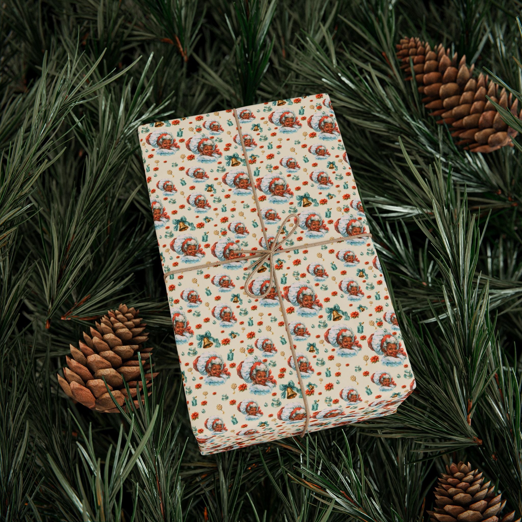 Mrs. Claus' Christmas Tea Gift Wrap