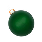 Christmas Ornament featuring oversized inflatable Christmas bulb decorations.