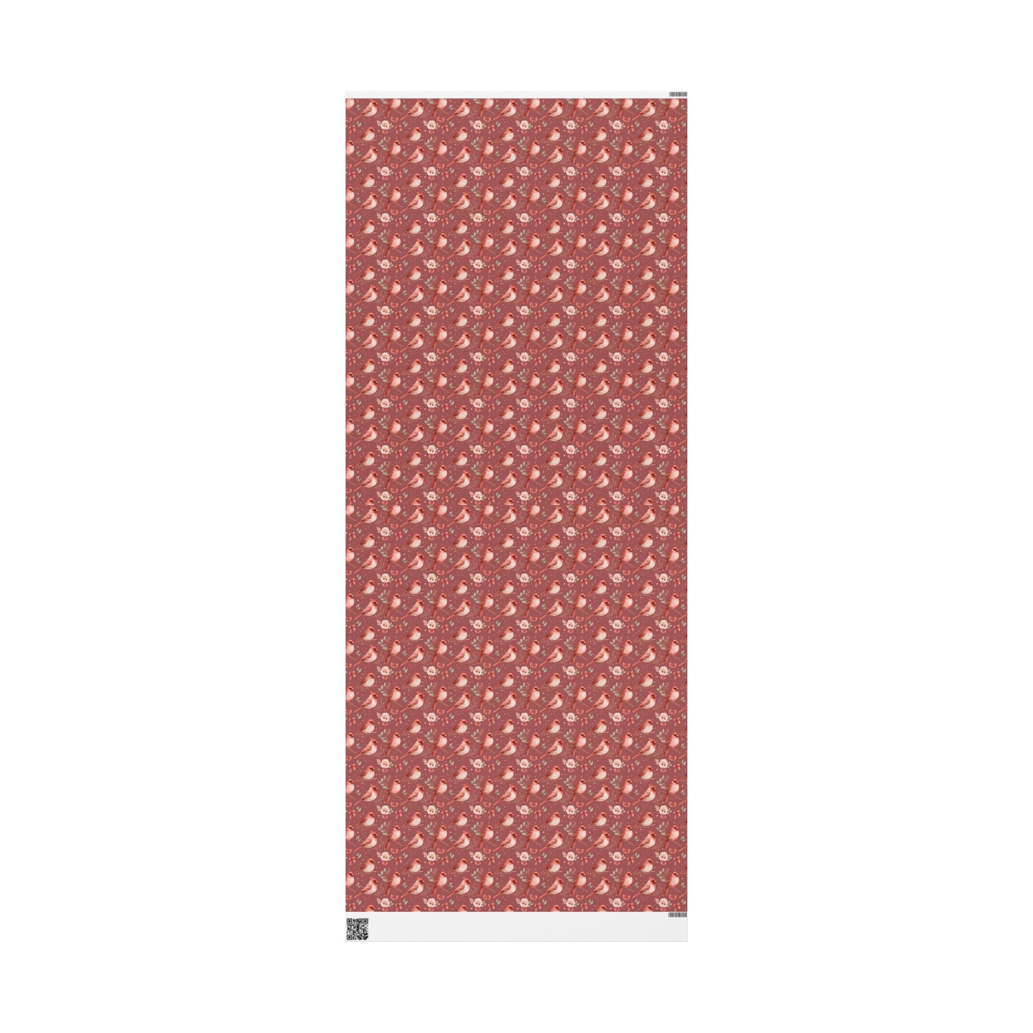 Cardinal Cheer Gift Wrap