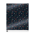 Christmas Ornaments and Holly Wrapping Paper | Holiday Gift Wrap