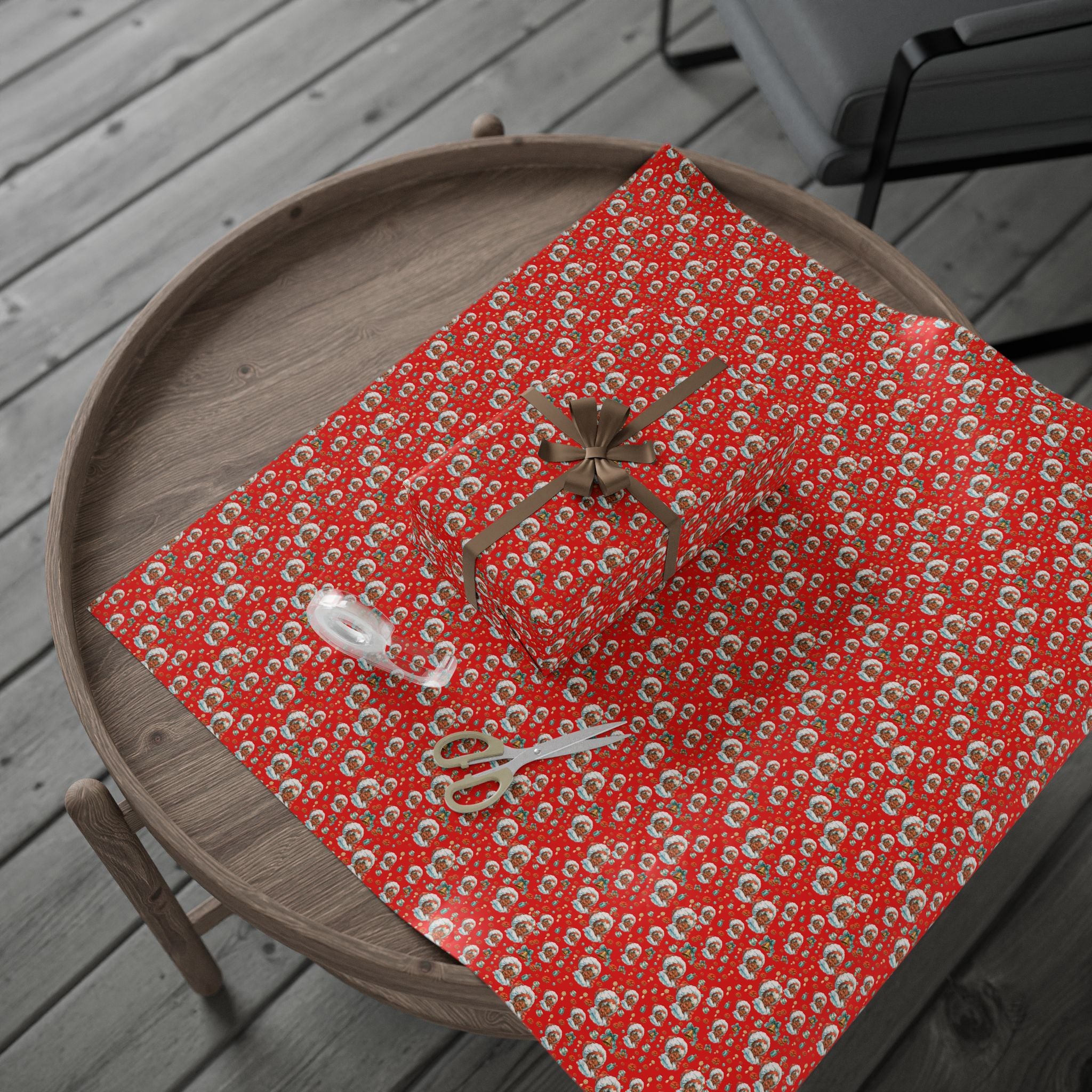 Mrs. Claus' Christmas Tea Gift Wrap