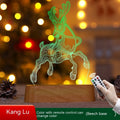 Christmas Lights featuring a reindeer pendant lamp for whimsical Christmas lighting.