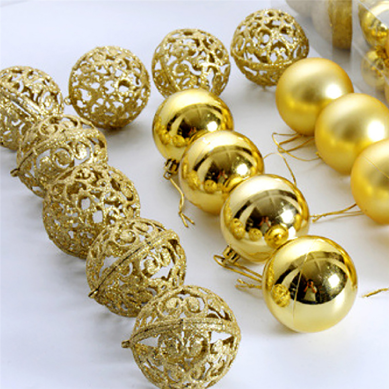 Christmas Ornament featuring a festive set of Christmas ornaments for tree decorating.