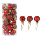 Christmas Ornament featuring a festive set of Christmas ornaments for tree decorating.
