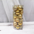 Christmas Ornament featuring a festive set of Christmas ornaments for tree decorating.