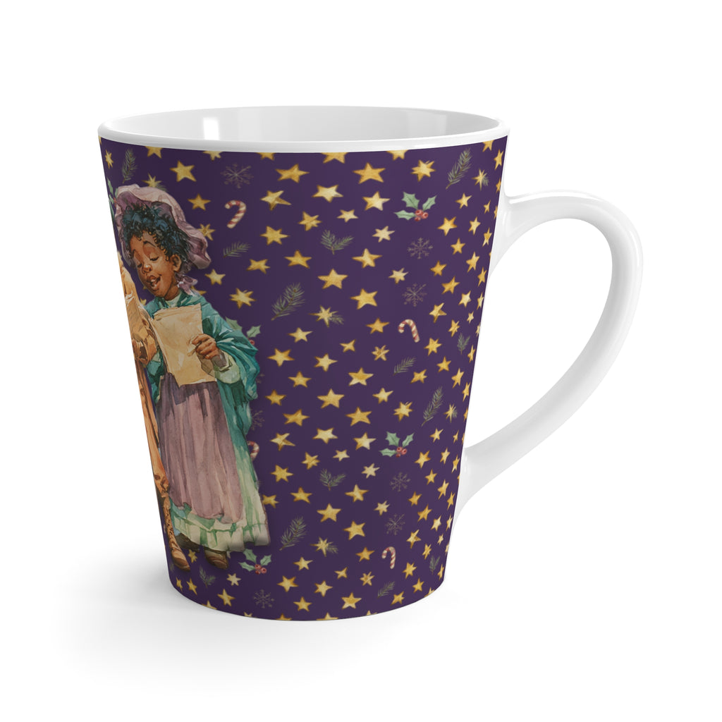 Vintage Gospel Carolers Latte Mug