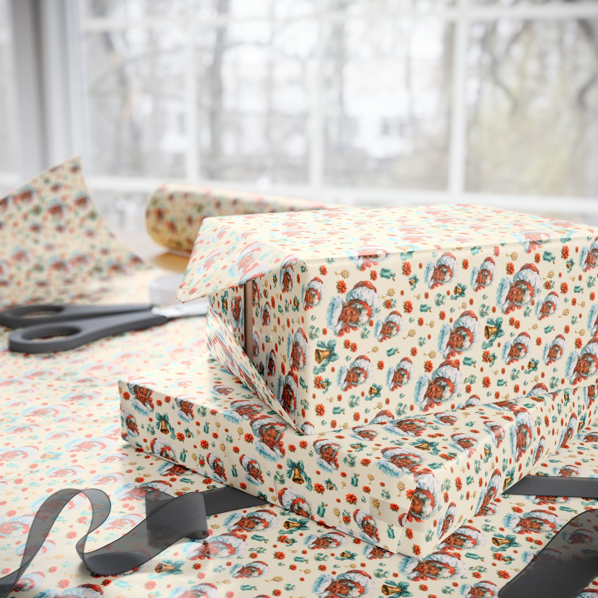 Mrs. Claus' Christmas Tea Gift Wrap
