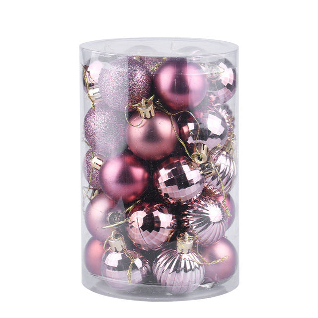 Christmas Ornament featuring a festive set of Christmas ornaments for tree decorating.
