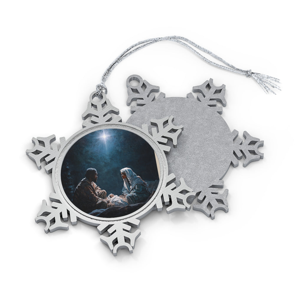 Copy of Pewter Snowflake Ornament