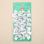 Christmas Decor featuring mini Christmas bows for trees, wreaths and holiday gifts.
