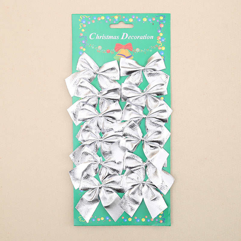 Christmas Decor featuring mini Christmas bows for trees, wreaths and holiday gifts.