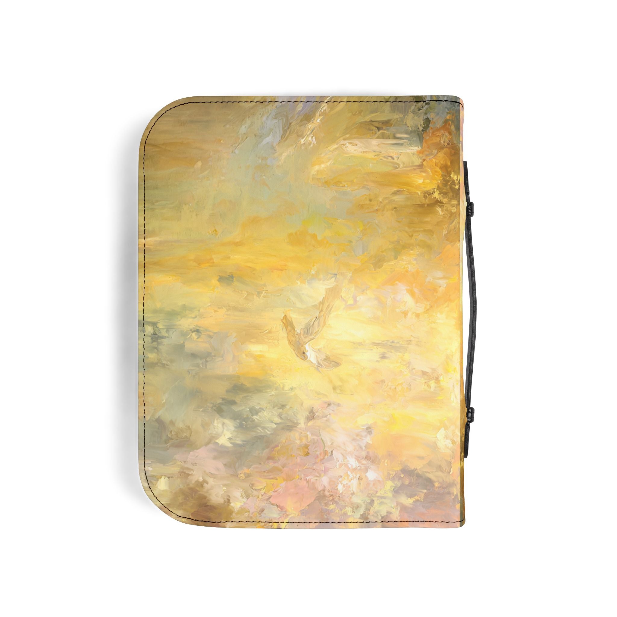 Bible Cover featuring an inspirational Bible verse design on a protective Bible cover.