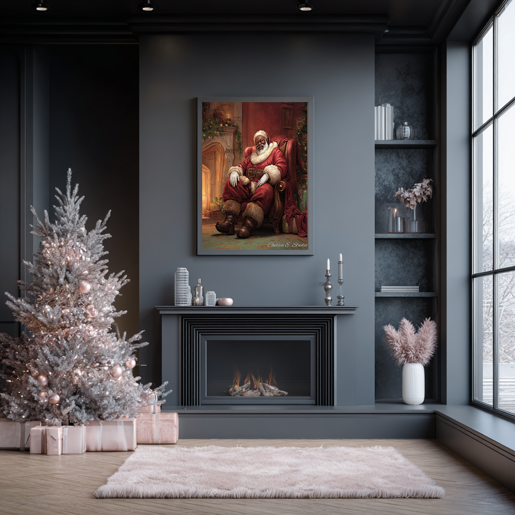 Holly & Jolly  - Premium Poster