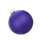 Christmas Ornament featuring oversized inflatable Christmas bulb decorations.