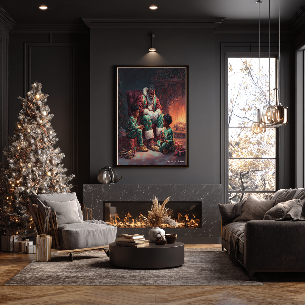 The Fireside Visit — Premium Poster