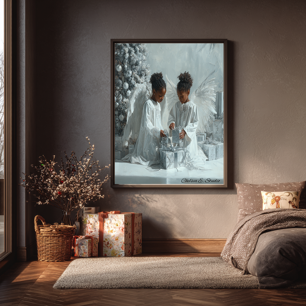 Christmas in Heaven — Premium Poster