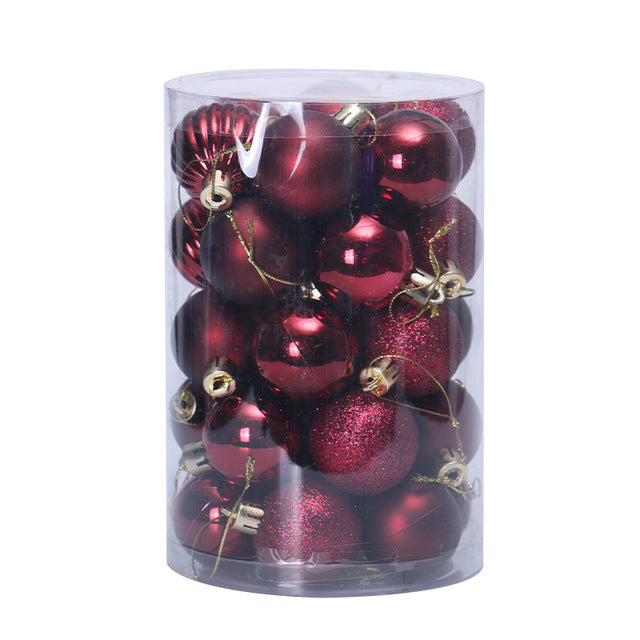 Christmas Ornament featuring a festive set of Christmas ornaments for tree decorating.