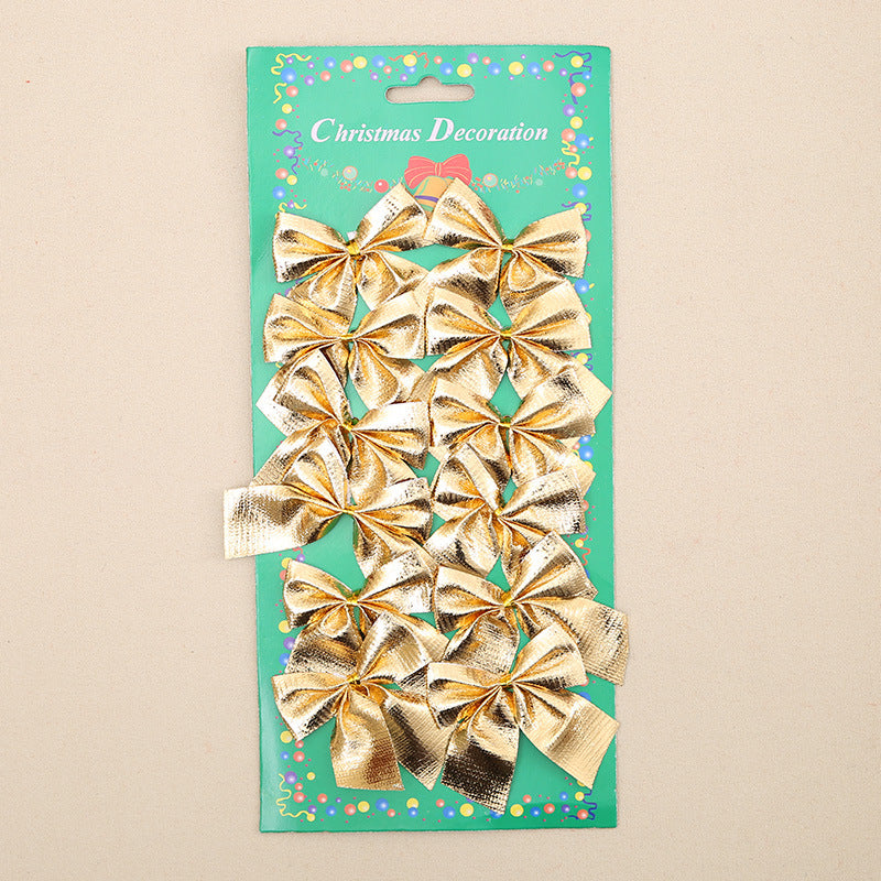Christmas Decor featuring mini Christmas bows for trees, wreaths and holiday gifts.