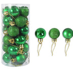Christmas Ornament featuring a festive set of Christmas ornaments for tree decorating.