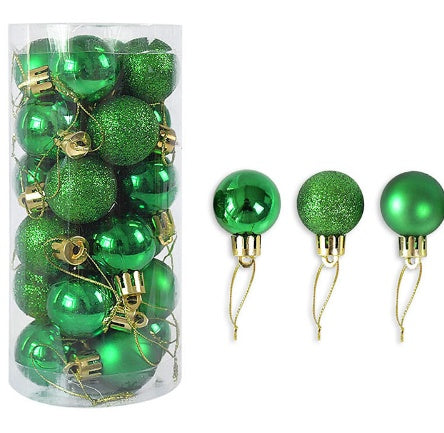 Christmas Ornament featuring a festive set of Christmas ornaments for tree decorating.