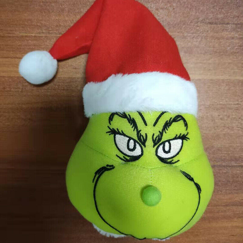 Christmas Ornament featuring a green holiday Meanie Christmas tree set with playful seasonal style.