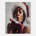 Christmas Poster featuring a playful Christmas scene with Santa-inspired holiday charm.
