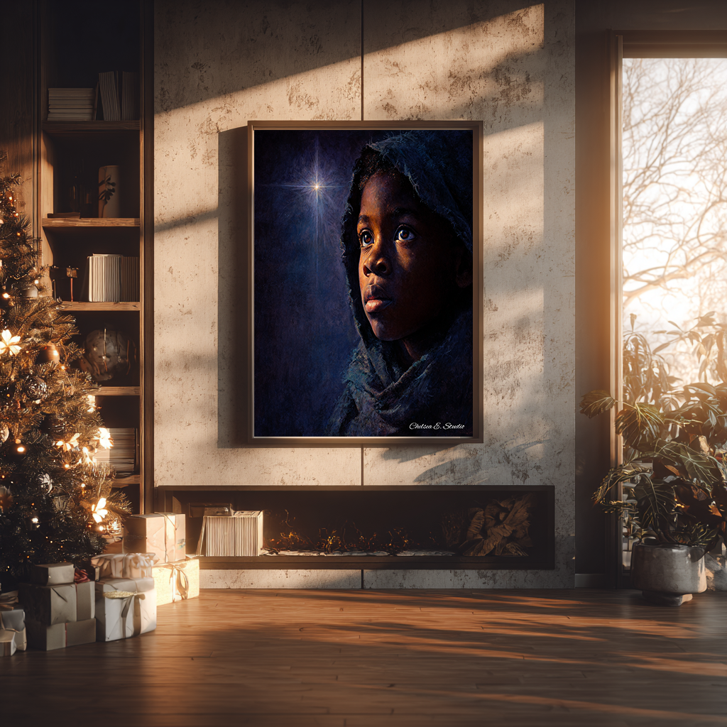 Little Shepherd Boy – Special Edition Framed Poster