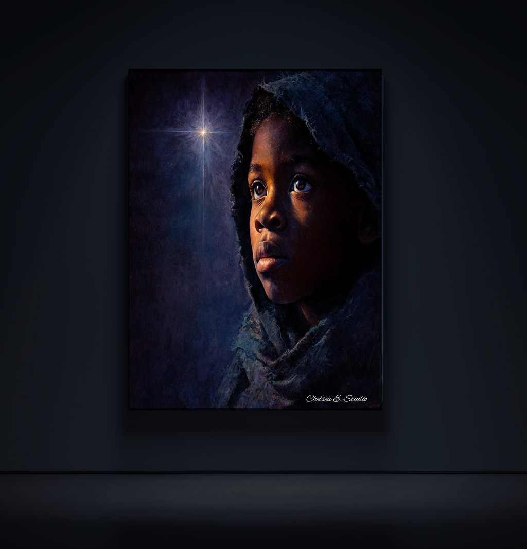 Little Shepherd Boy – Special Edition Framed Poster